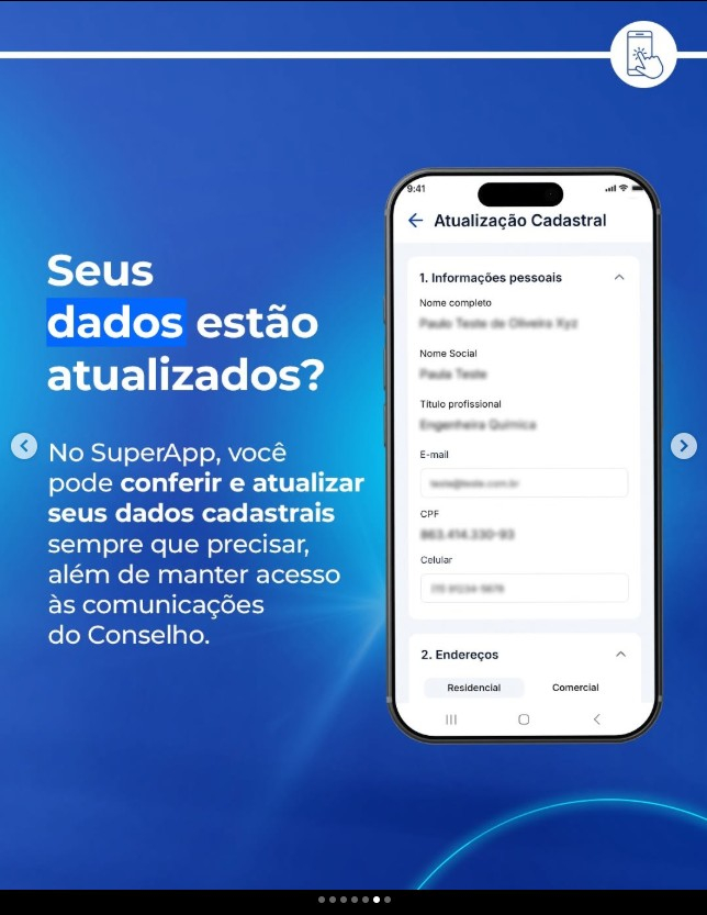 5 Facilidades para acessar com o super APP do CREA-SP de qualquer lugar